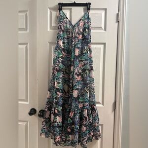 Floral Maxi Dress Size Medium